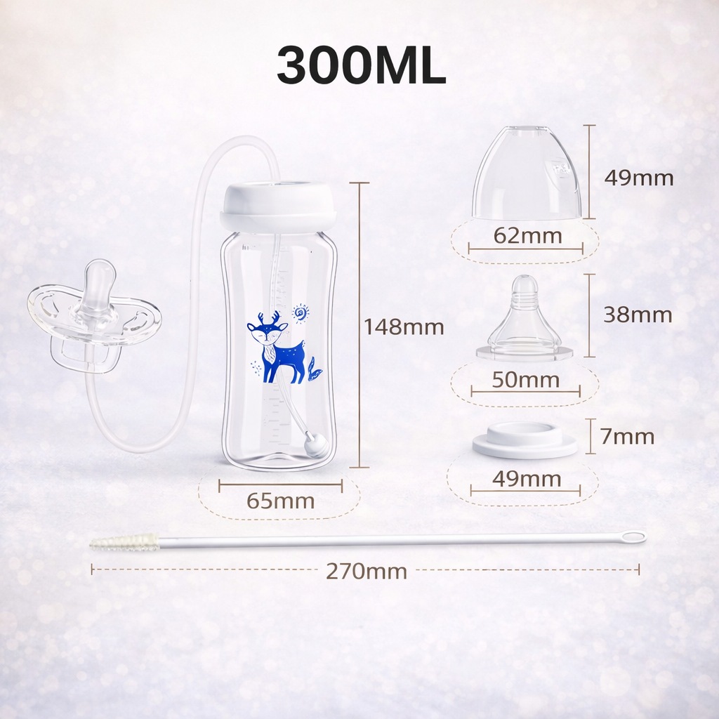 BabyCare 3-in-1 Freihand Babyflasche