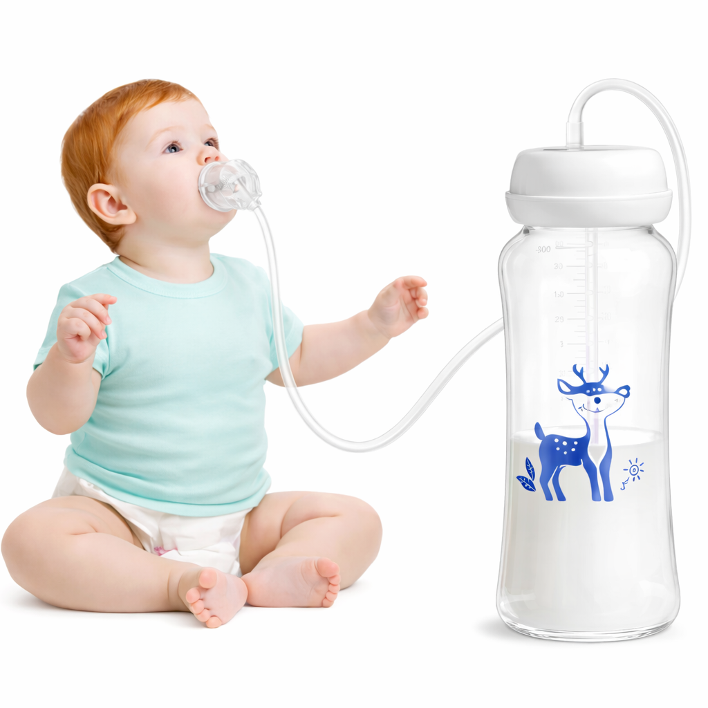 BabyCare 3-in-1 Freihand Babyflasche